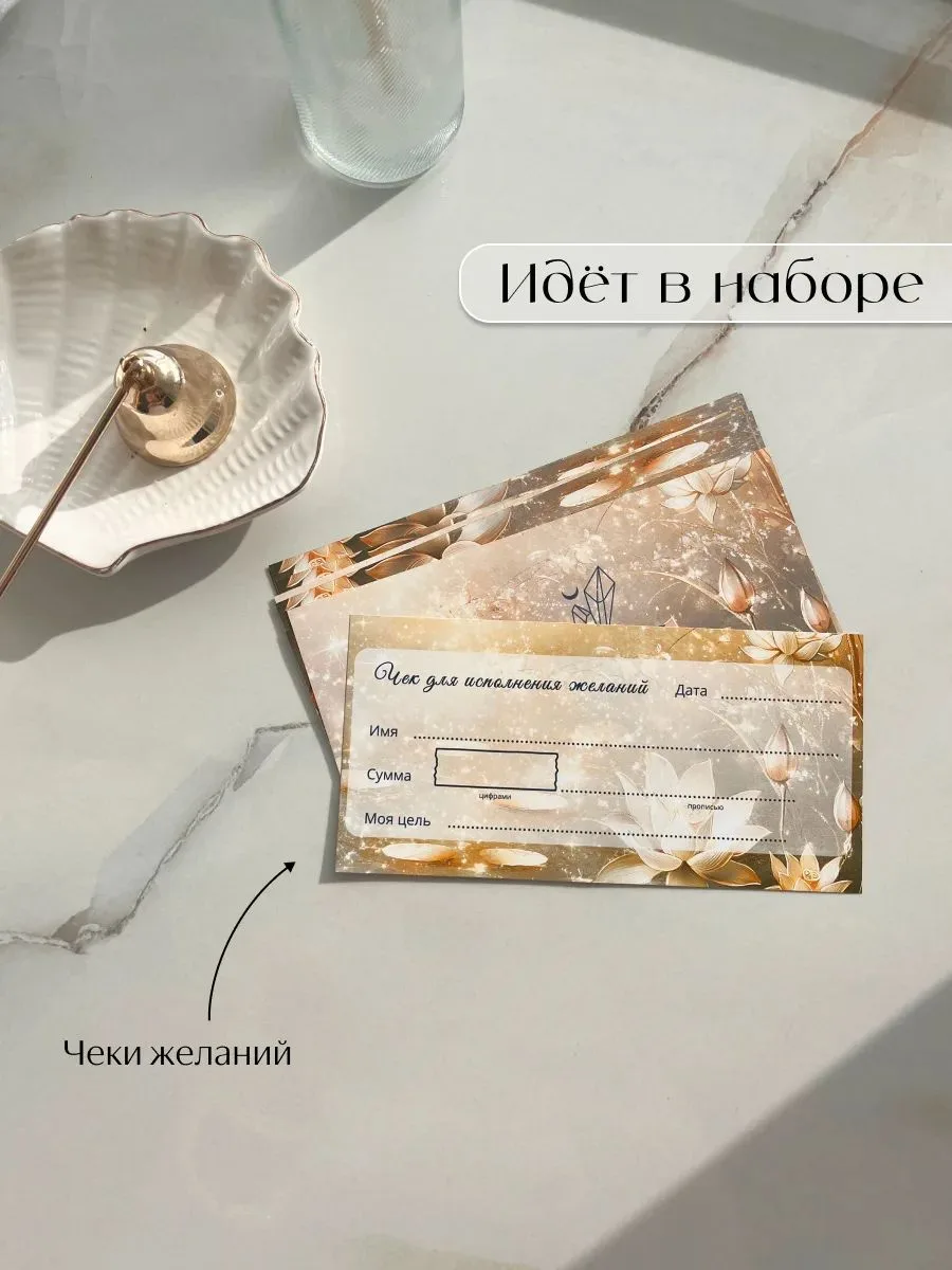 Карта желаний 2026-2027 подарочный набор подруге на день рождения, женщине подарок
