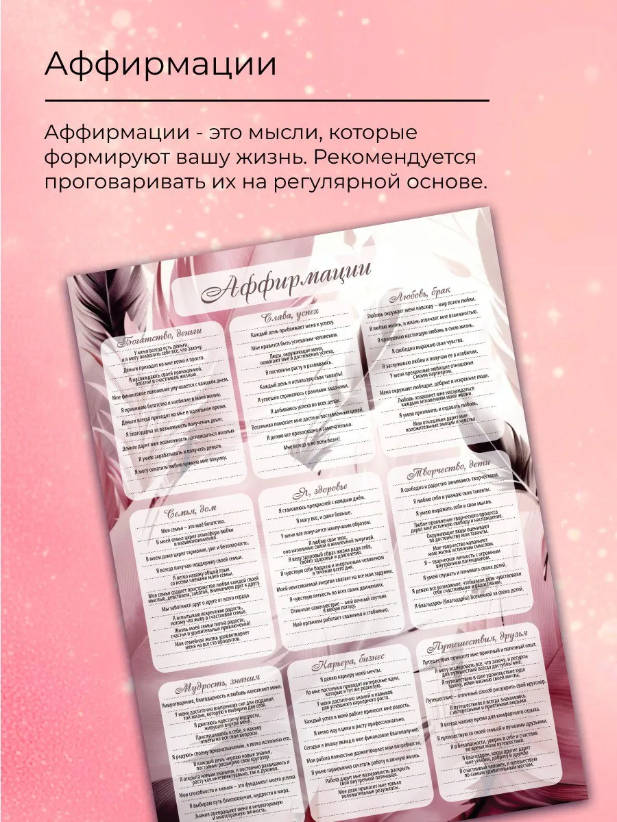 Карта желаний 2026-2027 подарочный набор подруге на день рождения, женщине подарок